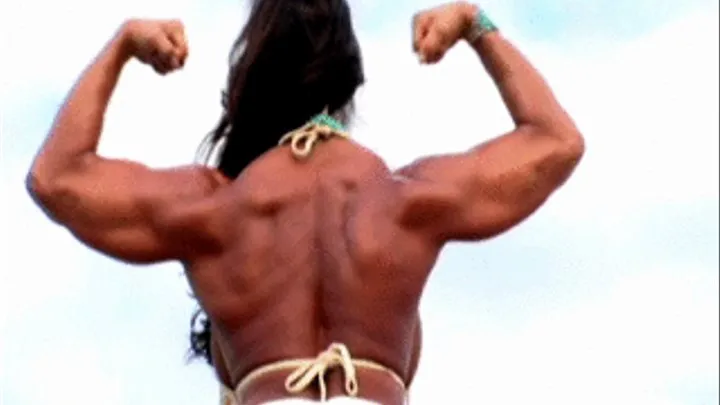 Amber Steel Desert Indian Muscle Babe, Part 1B