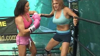 Jennifer Breaks Down Vicky Pink Belly Punching