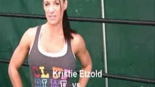 Jennifer Thomas vs Kristie Etzold Wrestling