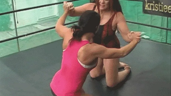 Jennifer Thomas Wrestling Kristie Etzold 2