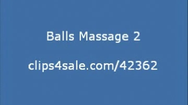 Ball & Cock Massage