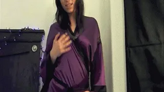 Robe Tease And Denial