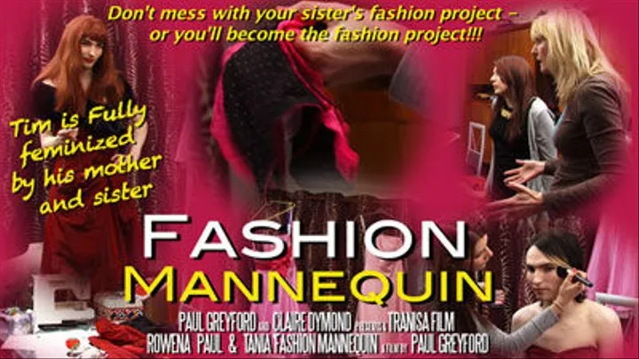 Fashion Mannequin - Pretty Tranny Dressing Fantasy