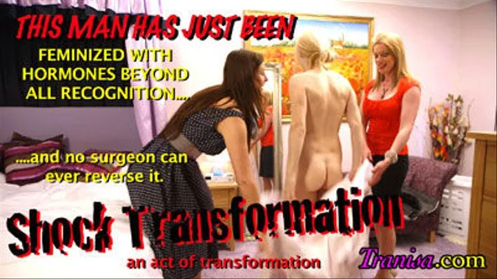 Shock Transformation Shemale Hormones Transsexual