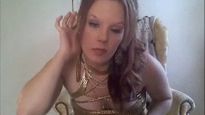 FINDOM PRINCE$$ IN SHINY GOLD!!