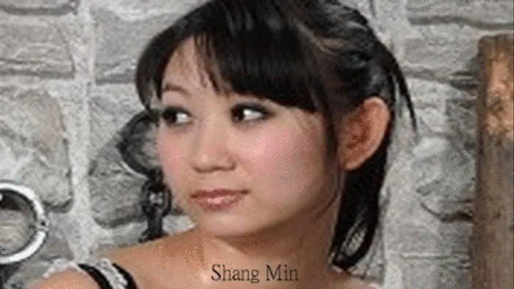 Shang Min was hanged up from neck