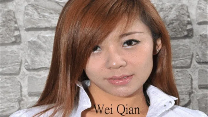 Wei Qian in zip hogtie