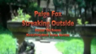 Paige Streaking Outside • Foot Worship • Interview