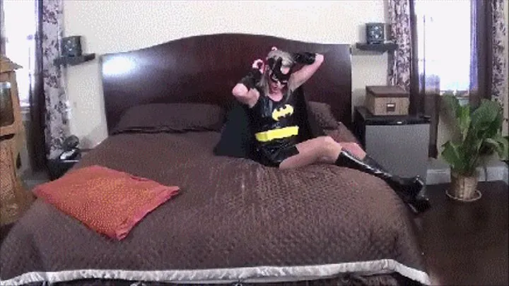 Batgirl for Foot Fun & Orgasms