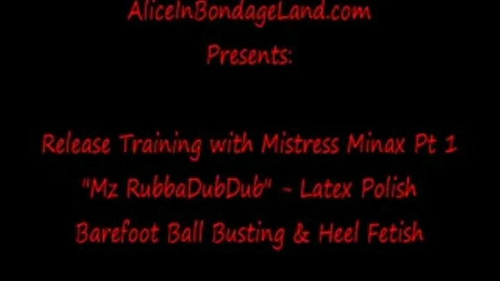 Barefoot Ball Busting & Ass Worship Pt 1 Rubber Mistress Femdom Training