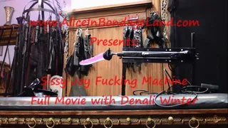 Sissy Fucking Machine Humiliation - FemDom Threesome With Denali Winter