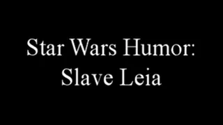22213D Star Wars Humor: Slave Leia
