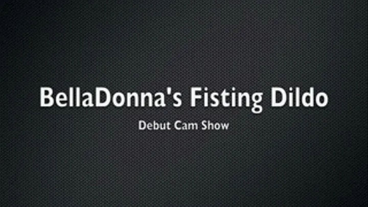 11313A Bella Donna Fist Debut Show