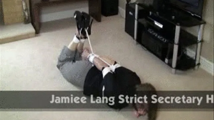 Jamiee Lang Strict Secretary Hogtie