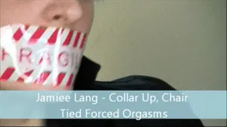 Jamiee Lang - Collar up, Chair Tied Orgasms