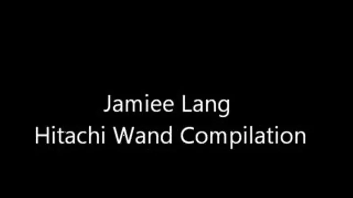 Jamiee Lang Hitachi Wand Compilation