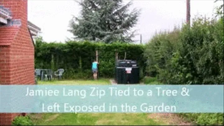 Jamiee Lang Zip Tied to a Tree & Left Exposed in the Garden