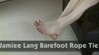 Jamiee Lang Barefoot Rope Tie