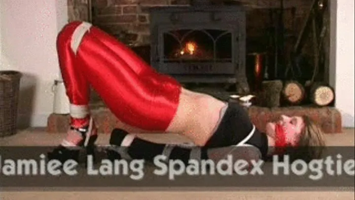 Jamiee Lang Spandex Hogtie