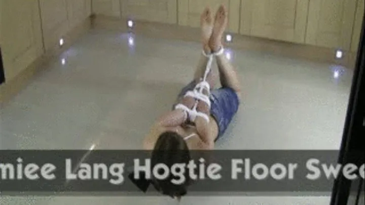 Jamiee Lang Hogtie Floor Sweep