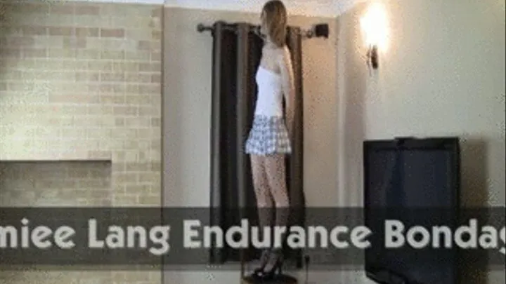 Jamiee Lang Endurance Bondage in High Heels 2