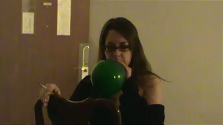 Balloons and Smoking with Cleo