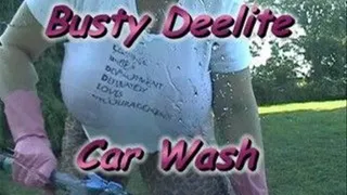 Busty Deelite Car Wash