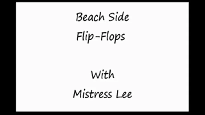 Beachside Flip-Flops- Part 1