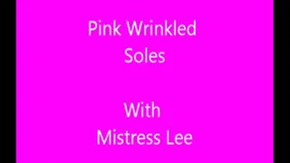 Pink Wrinkled Soles