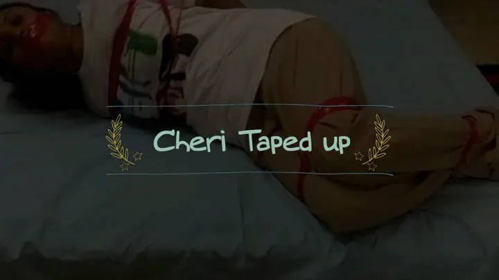 Cheri Taped up