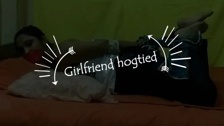 Girlfriend hogtied ( )