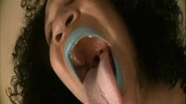 Blue Lipstick, Pink Tongue Play