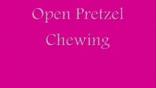 Open Pretzel Chewing- Mouth Fetish