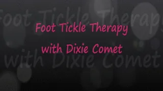 Foot Tickle Therapy with Dixie Comet