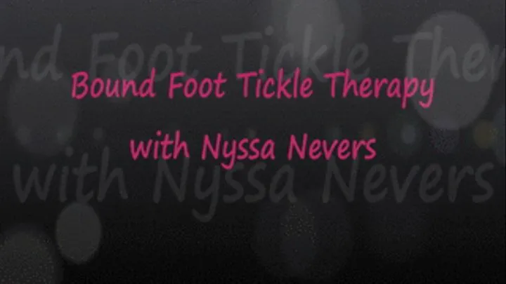 Foot Tickle Therapy with Nyssa Nevers pt 2