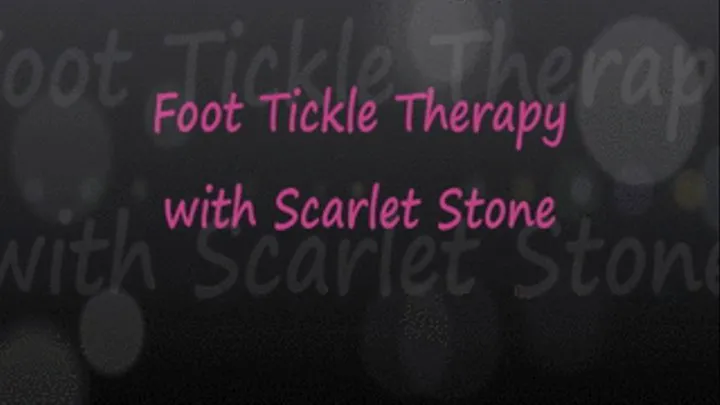 Foot Tickle Therapy with Scarlet Stone FULL