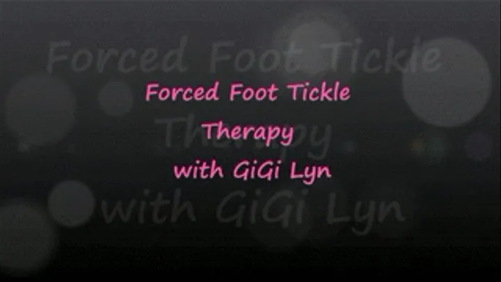 Foot Tickle Therapy with GiGi Lyn pt 2