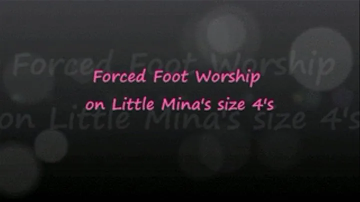 Foot Worship On Little Mina!