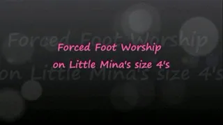 Foot Worship On Little Mina!