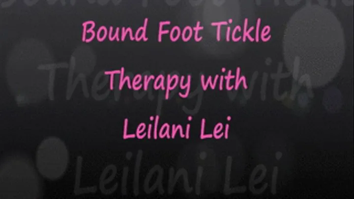 Foot Tickle Therapy with Leilani Lei pt2