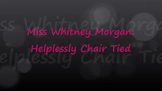 Whitney Morgan Helplessly Chair Tied - FULL