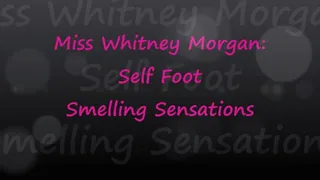 Whitney Morgan: Gagged Self Foot Smelling Sensations - FULL