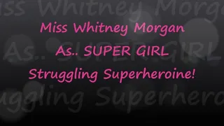 Whitney Morgan As Super Girl Superheroine Struggling - FULL