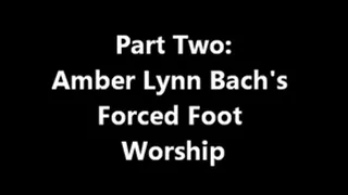 Amber's Foot Worship