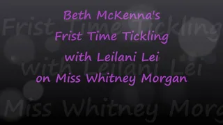 Beth's First Time Tickling with Leilani on Whitney