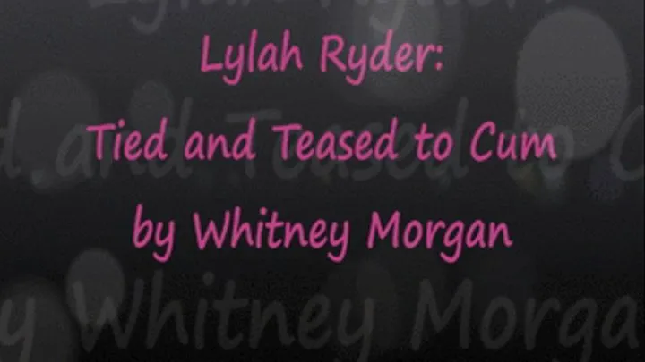 Whitney Ties & -Os Lylah Ryder
