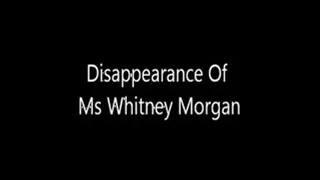 The Disappearance of Ms Whitney Morgan