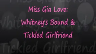 Gia Love Is Whit's Bound & Tickled Girlfriend