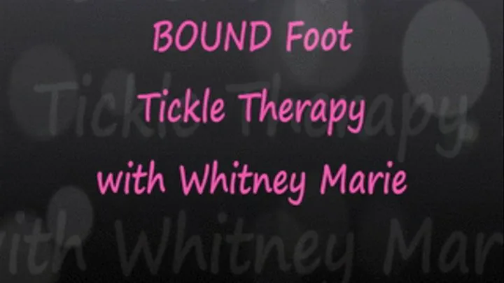 Foot Tickle Therapy with Whitney Marie pt2