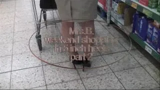 Mrs. B. - weekend shoppig in 5 inch heels - Part 2 rmvb